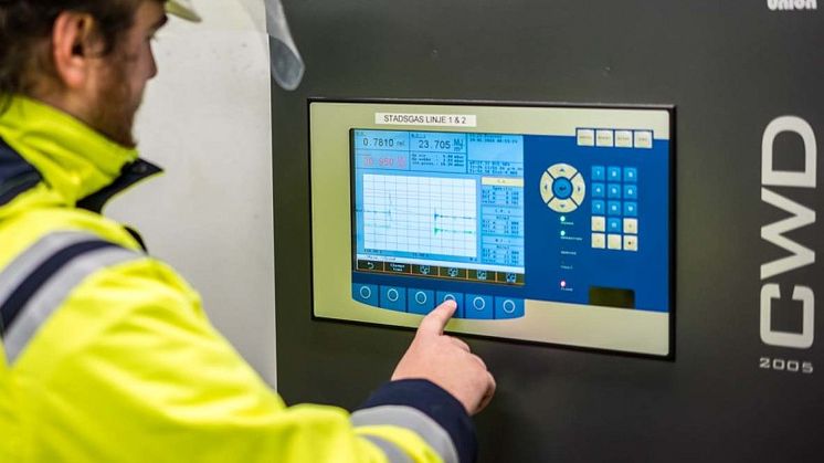 Andelen biogas i näten allt högre