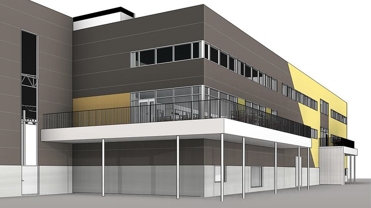 ByggArvid bygger 22 000 kvm produktionsanläggning åt norska Fritzøe Eiendom AB i Nässjö
