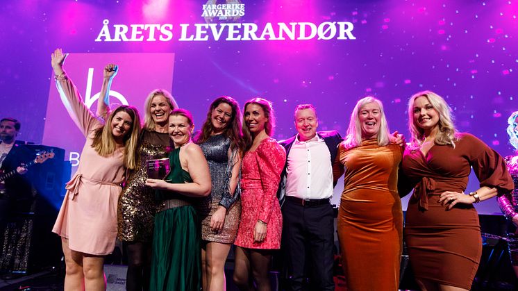  6 Fargerike Awards ble delt ut, og Borge ble «Årets Leverandør 2019».