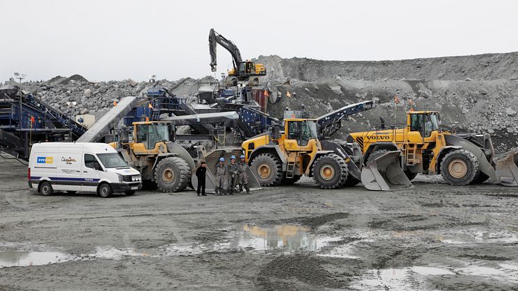 Bottnia Kross - 60 miljoner investerat i maskiner och krossverk för Aitikgruvan