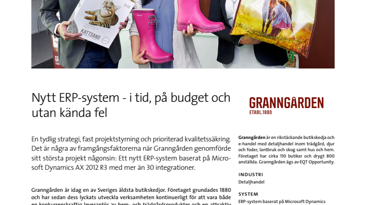 Kundcase Granngården