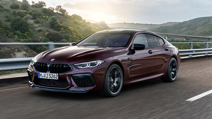 Helt nye BMW M8 Gran Coupe: Trekløveret er komplett