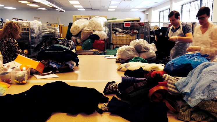 Nytt sätt att lämna textil lockar många