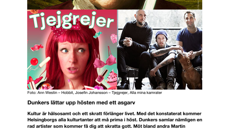 Till Dunkers i Helsingborg med ett asgarv