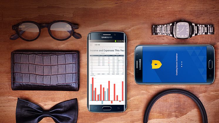 Inspiration och energi hela arbetsdagen med  Samsung Galaxy S6 och Galaxy S6 edge 