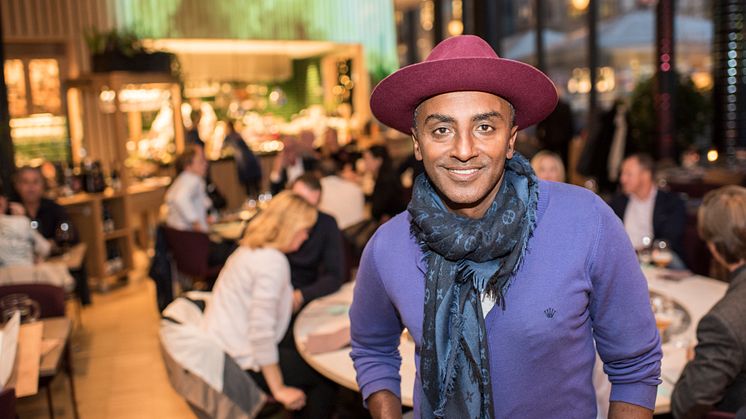 Den 12 juni bjuder Marcus Samuelsson på "Green Table Dinner" på Kitchen & Table Norrmalm