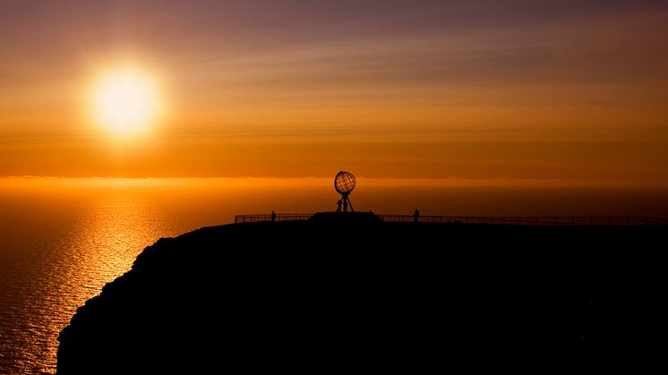 VIL UTVIKLE NORDKAPP: Hurtigruten vil skape flere arbeidsplasser og lokale verdier innen reiselivet langs norskekysten - blant annet med store investeringer på Nordkapp. Foto: ØRJAN BERTELSEN