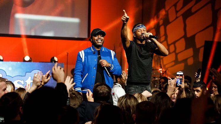 Madcon underholdt under JYSKs årsfest 2022