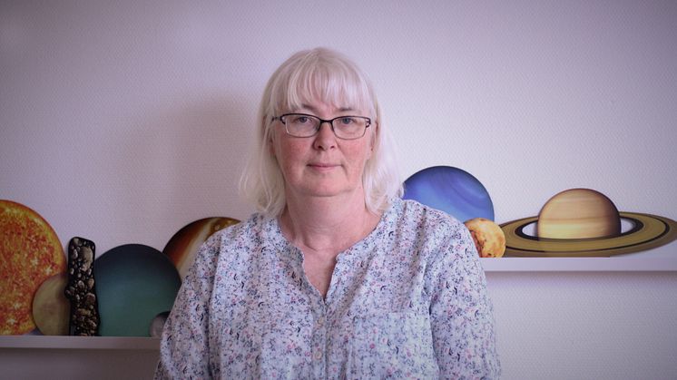 Förskollärare Lise-Lott Fjell från Uddevalla är med i Rymdstyrelsens skolråd.