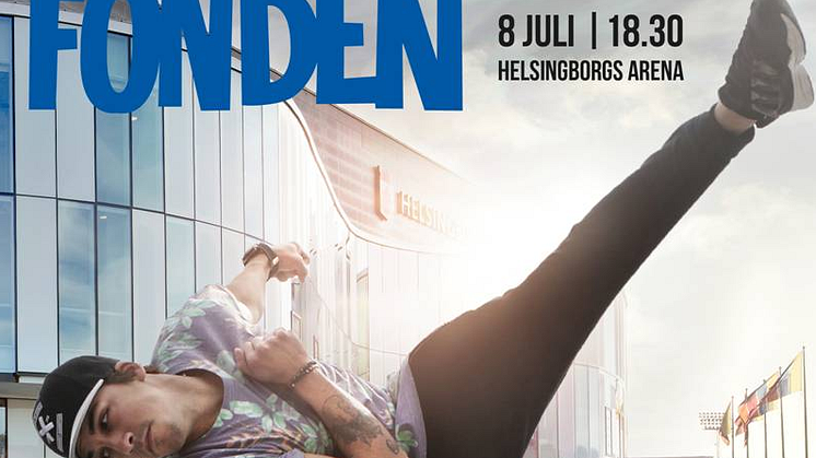 Tvåhundra studsiga barn i Helsingborg