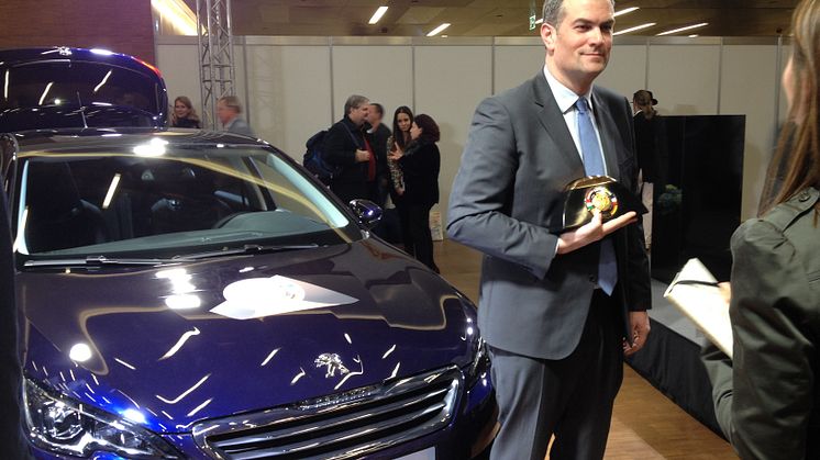 Den nye Peugeot 308 er ”Car of the Year” 2014