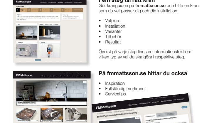 Det har aldrig varit enklare att hitta rätt kran – besök oss på nya fmmattsson.se
