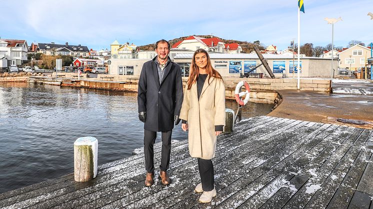 Patrik och Tilda på Restaurang Verandan på Havets Hus