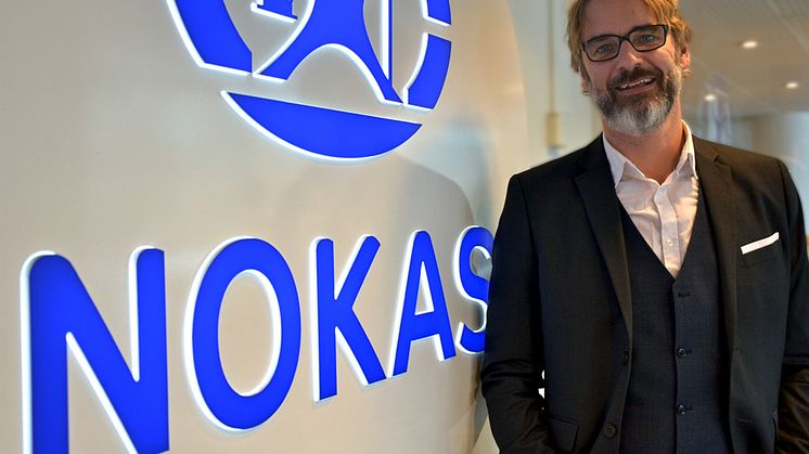 Johan Rydell, Key Account Manager på Nokas Security.