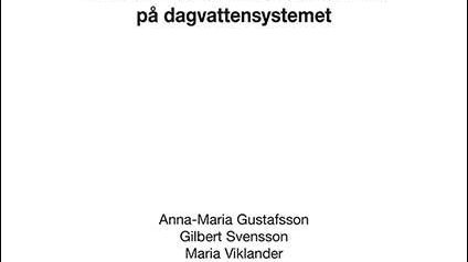 SVU-rapport C_LTU2014_27-117: Metoder för att undersöka extrema regnhändelsers påverkan på dagvattensystemet (Rörnät & klimat)