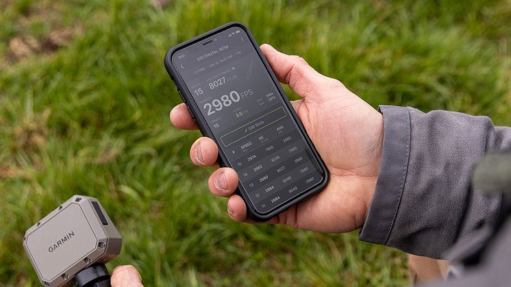 Garmin Xero C1 Pro, app