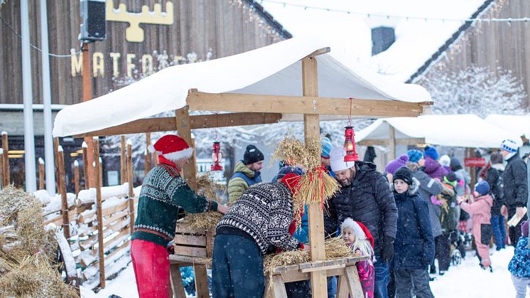 Fra Barnas julemarked i Brumunddal