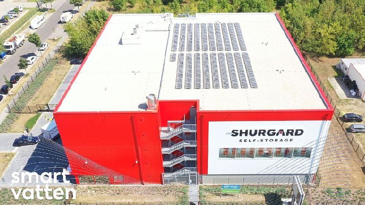 Shurgard lanserar Smartvatten i hela Europa