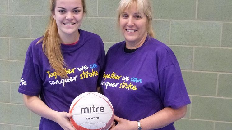 ​Northwich netball players set to score for the Stroke Association