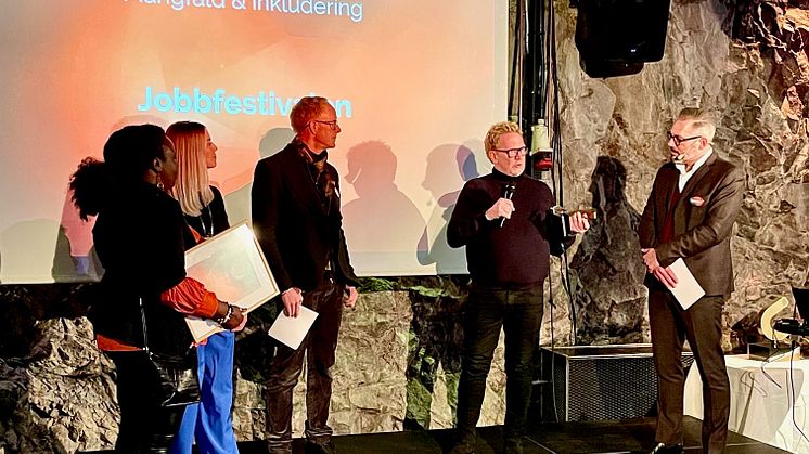 Vinnare kategorin Mångfald & inkludering - SM i Employer Branding - Magnet Awards 2023