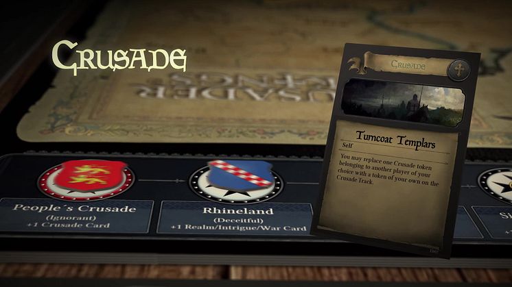 Crusader Kings Brädspelet - trailer