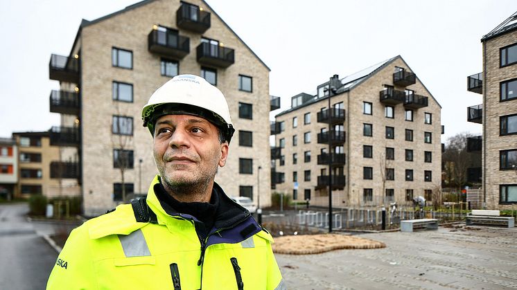 Skanska velger blåseull fra Knauf Insulation