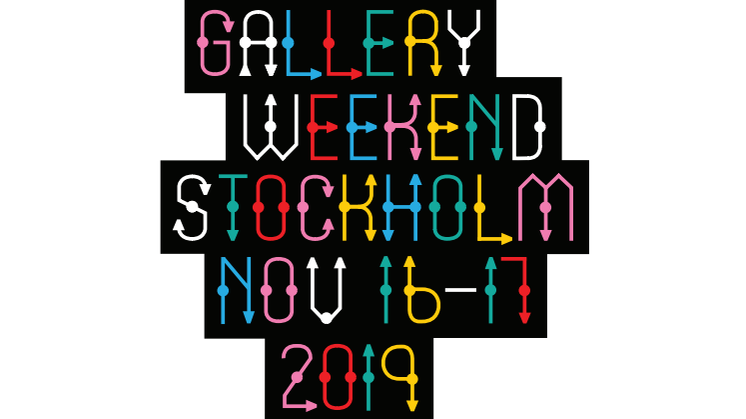 PREMIÄR FÖR GALLERY WEEKEND STOCKHOLM, 16 - 17 NOVEMBER, 2019