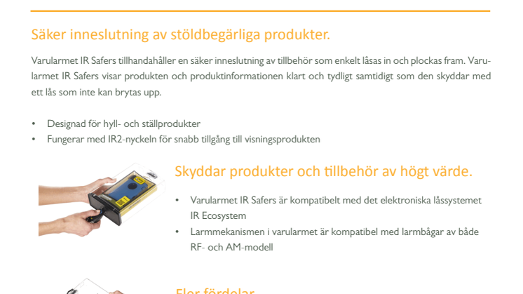 PDF: Stark safer med elektronisk nyckel 