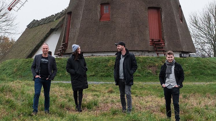 Ronnie Fridthjof, Rosalinde Mynster, Kasper Torsting og Sebastian Jessen, af fotograf Ronnie Petersen