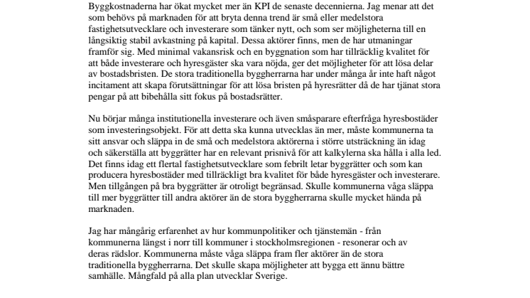 Krönika: Lösningen - Våga tänk mindre!