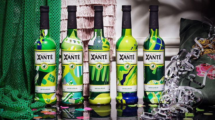 Xanté Sour and Pears originella utformning är nominerad till Svenska Designpriset