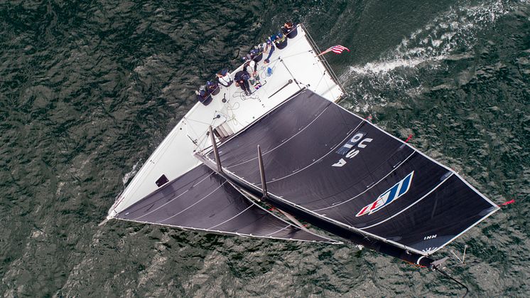 Hi-res image – YANMAR – The Melges IC37, an innovative amateur one-design class boat, is powered by the YANMAR 3YM20 Saildrive