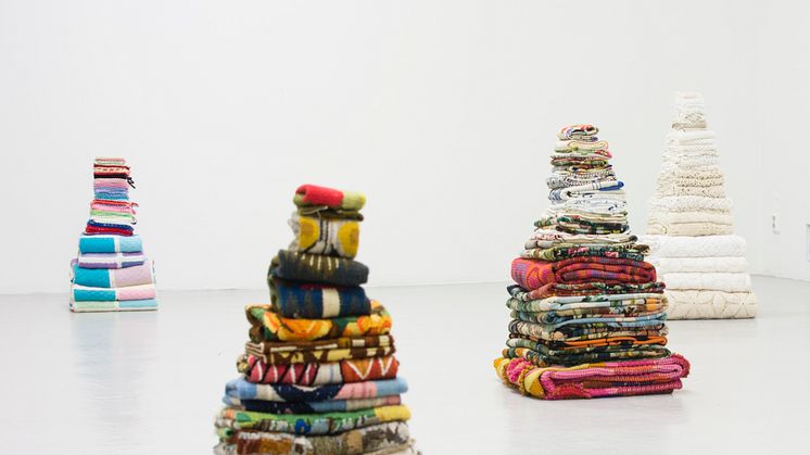 Petra Hultman_Arbete i textil, Mary Hultman (Blandade textilier)