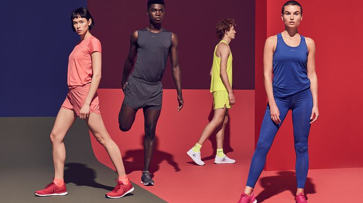 Essence: zeitlose und frabenfrohe Training- und Runningkollektion