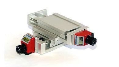 Flexibla miniatyrgejder med eller utan elektronisk positionsdisplay för säker inställning.