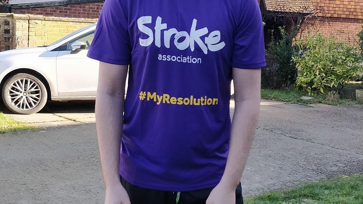 ​Local runner’s Resolution Run for Stroke Association