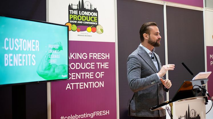 David von Laskowski talade på temat ”Från en svensk salladsbar till internationellt foodtechbolag”