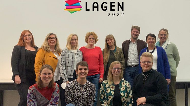 Die Promovierenden mit den Vertreter*innen der LAGEN.