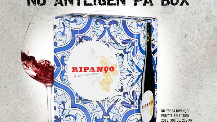 Succévinet Ripanço nu på box!