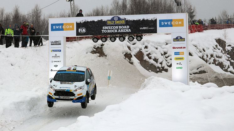 Swecon Road to Rock Arena på Rally Sweden