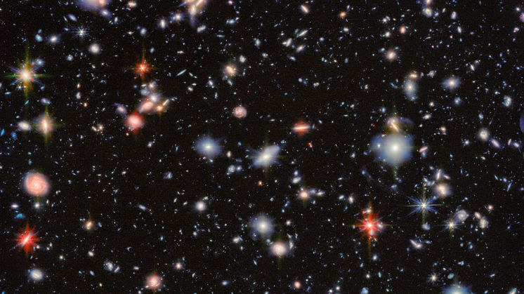 Bild av av Hubble Ultra Deep field. 