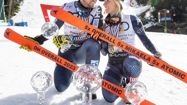 31 VICTORIES AND 6 GLOBES: ATOMIC WINS MOST RACES ON THE ALPINE SKI WORLD CUP