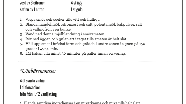 Recept Samsung Chef Dinner