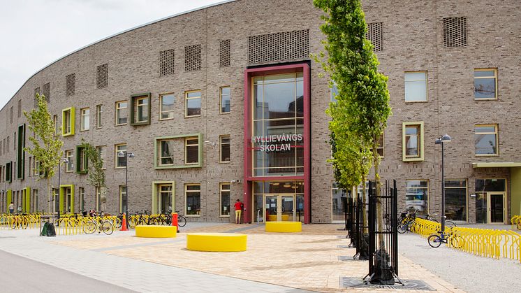Hyllievångskolan belönas med Stadsbyggnadspriset 2018