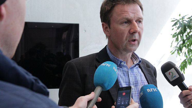 Bondelagsleder Lars Petter Bartnes starter jordbruksforhandlingene mandag. 