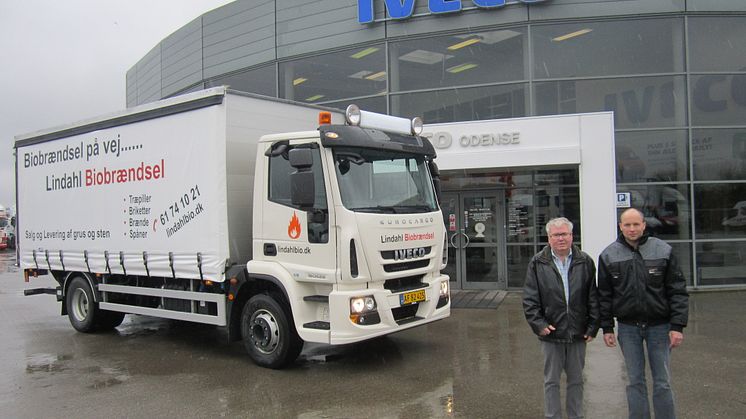Den nye Iveco Eurocargo til Lindahl Biobrændsel