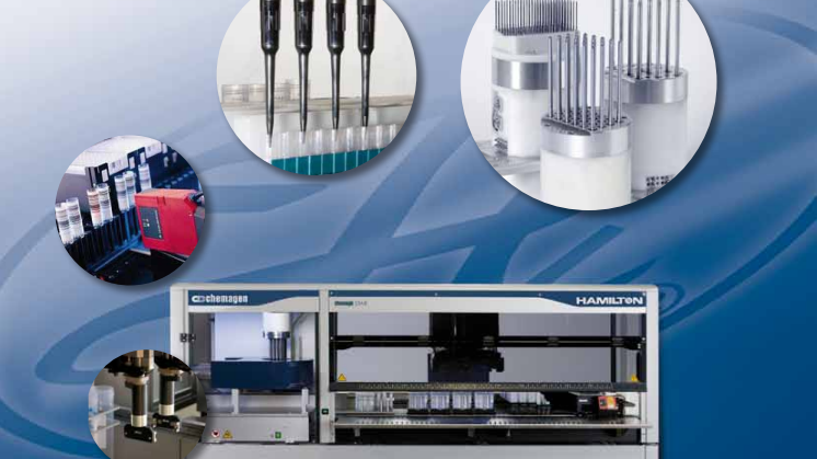 In eighteen months 80000 samples for genetic analyses have been processed at KI Biobank using three Chemagic STAR systems