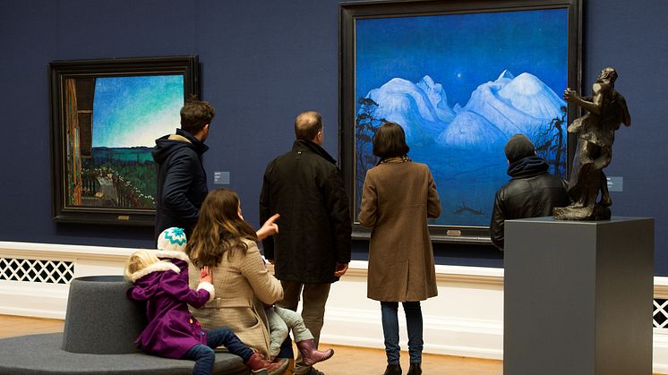 Nasjonalgalleriet kan få en fremtid som «et åpent og levende hus for publikum, med kunsten i sentrum», heter det i en pressemelding fra Nasjonalmuseet. Foto: Nasjonalmuseet / Annar Bjørgli.