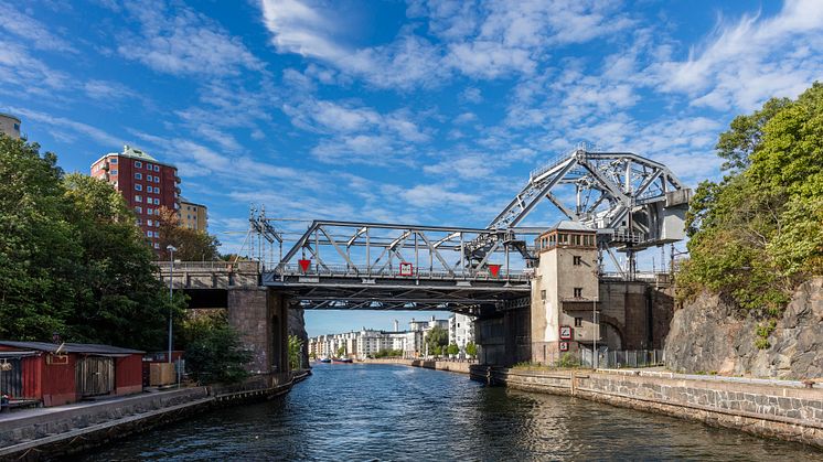 Norra Danviksbron. Foto: Stadsmuseet.