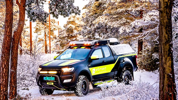 Ford Ranger Dronebil 2018